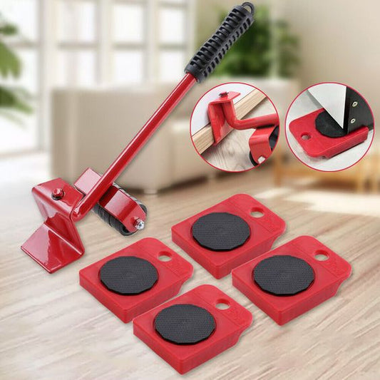 Set of 5 Furniture Lifter Moving Tool - (IMPORTED)