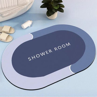 Bath Mat Water Super Absorbent Non-Slip