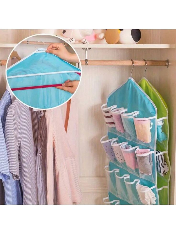 16 Pocket Hanging Organizer