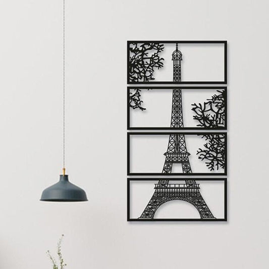 Wooden Eiffel Tower Wall Decor - WA 815