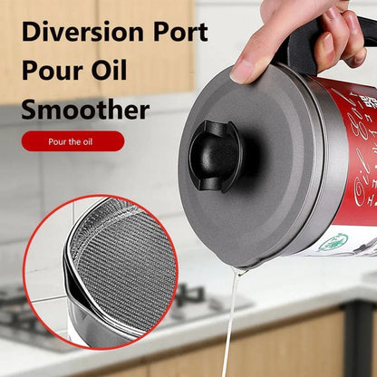 Stainless Steel Oil Filter & Strainer Pot