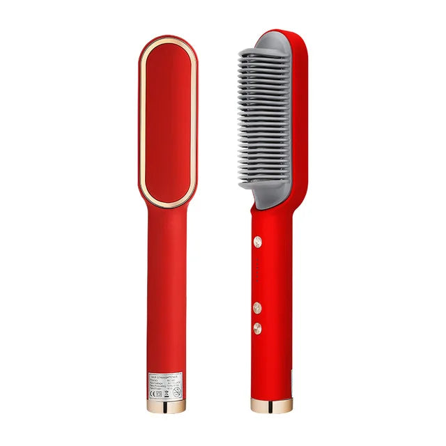 2-IN-1 HAIR STRAIGHTENER PROFESSIONAL STYLING BRUSH