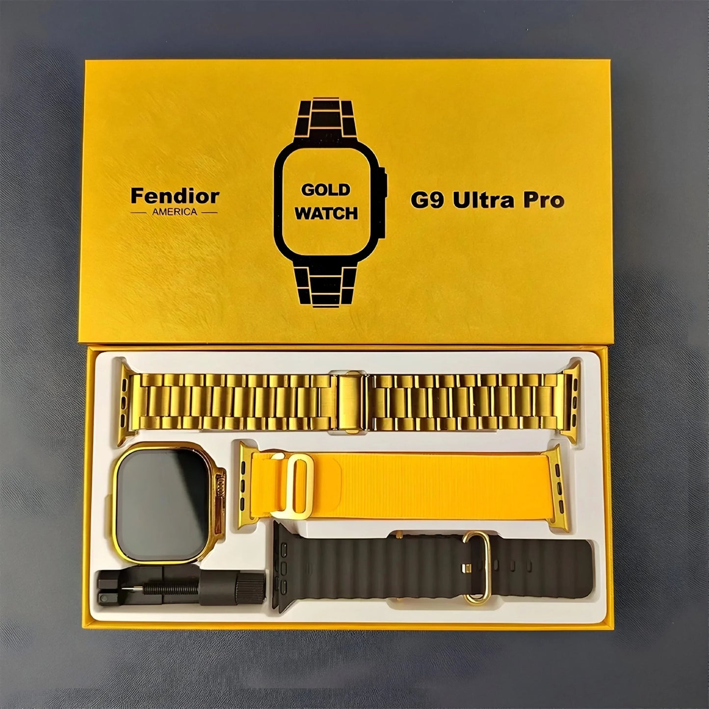 G9 ULTRA PRO GOLD SMART WATCH SERIES 9