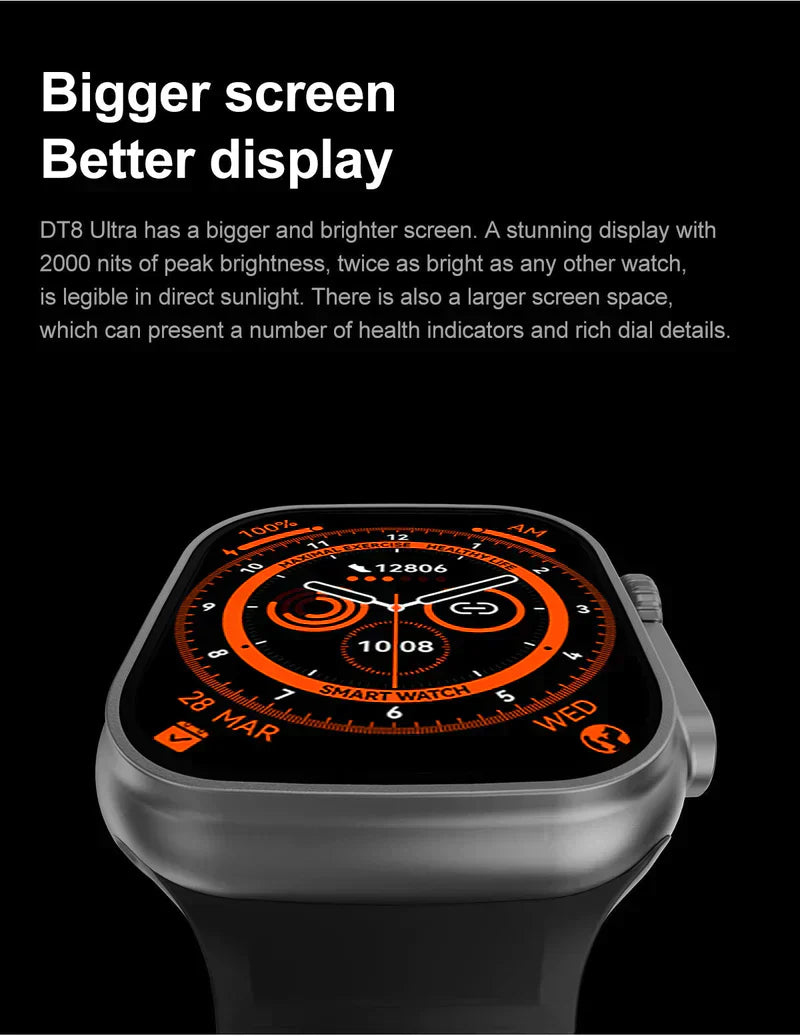 UPTO 50% OFF LATEST T900 ULTRA 2 MAX SMART WATCH