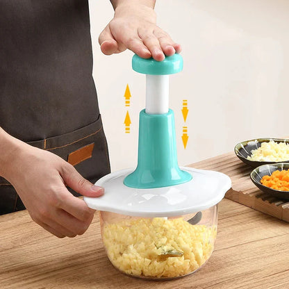 Multifunction Hand Push Chopper