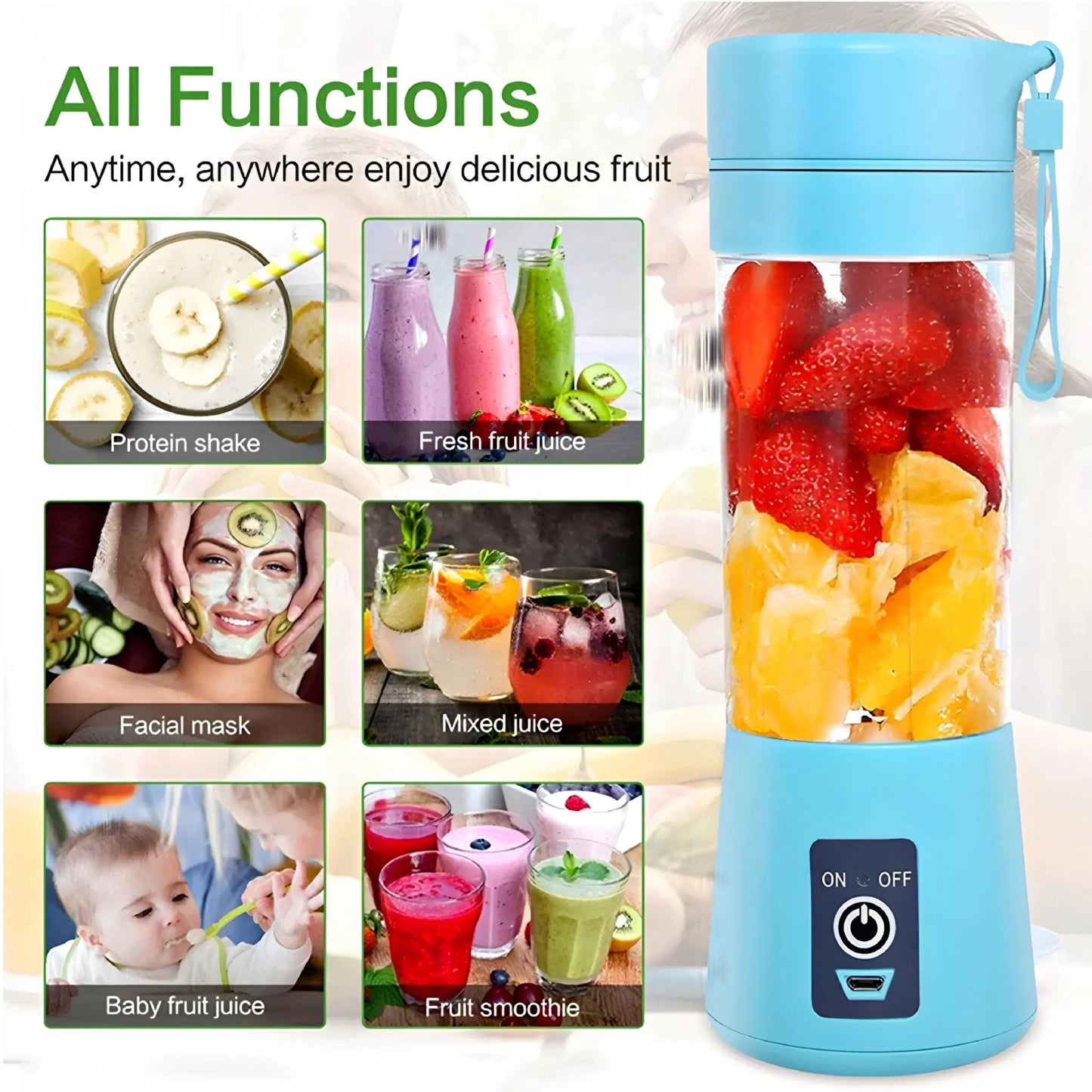 PORTABLE JUICER BLENDER